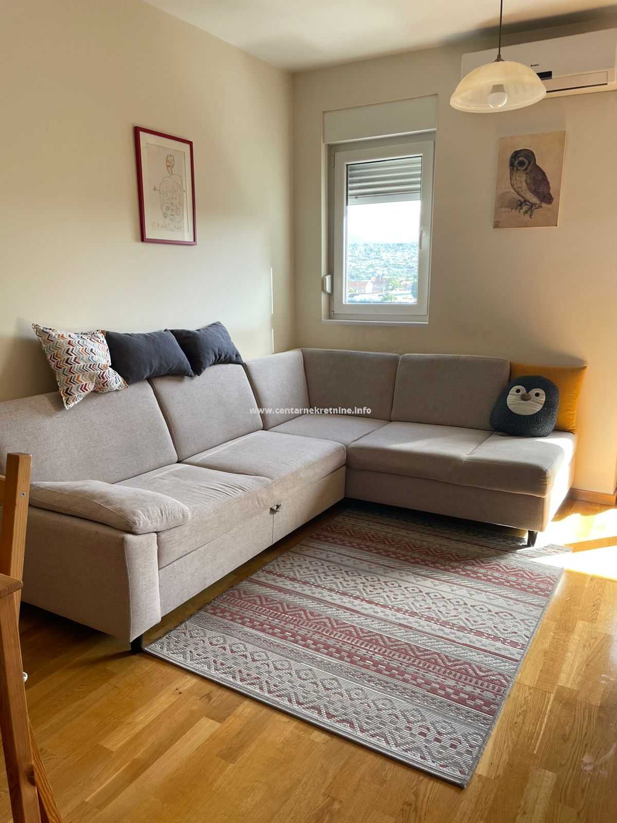 Izdavanje, jednosoban stan 43m2, Stari aerodrom, Poddgorica